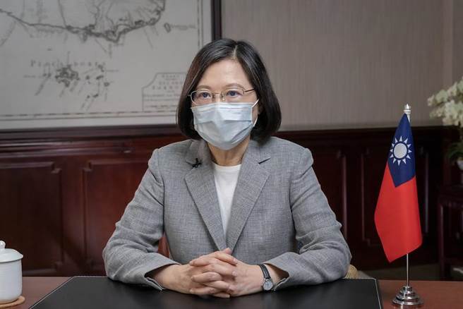 蔡英文总统。（总统府资料照片）