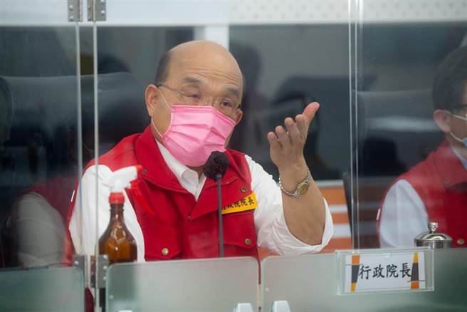 图为行政院长苏贞昌。（行政院提供）
