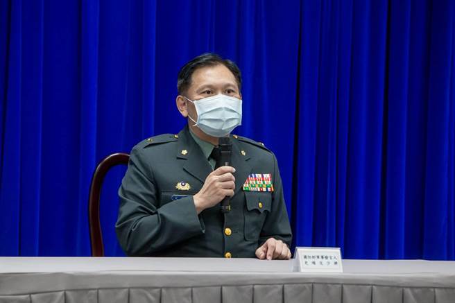 国防部发言人史顺文少将。国防部提供