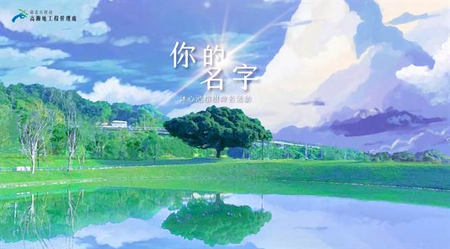 树林沐心池榕树命名活动投票开跑 投票抽礼券。（新北市水利局提供）