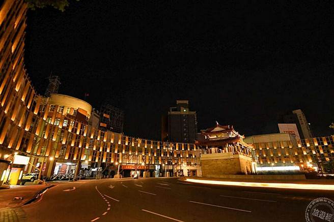 200年古蹟东门城变身「光之岛」 优人神鼓15日晚线上演出。（图：新竹市政府提供）
