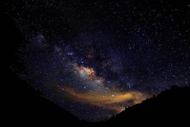 避暑天堂杉林溪，夏日星空璀璨非凡。（杉林溪提供／廖志晃南投傳真）