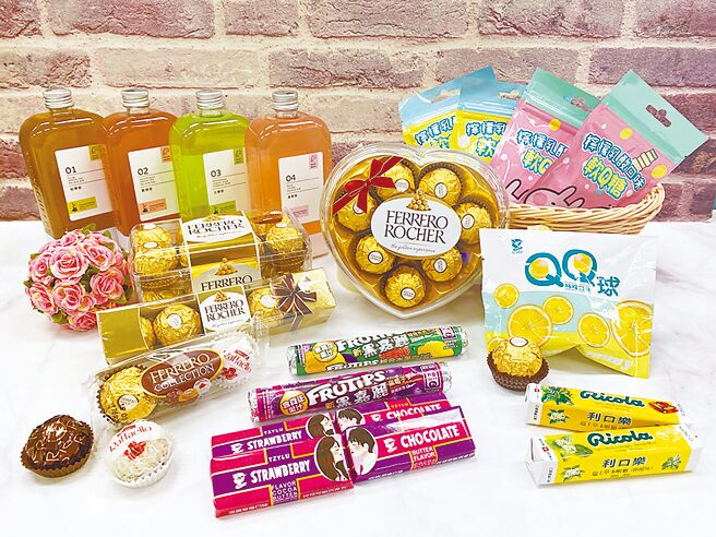 莱尔富巧克力、糖果、鸡尾酒等，最低5折起。（莱尔富提供）饮酒过量 有害健康