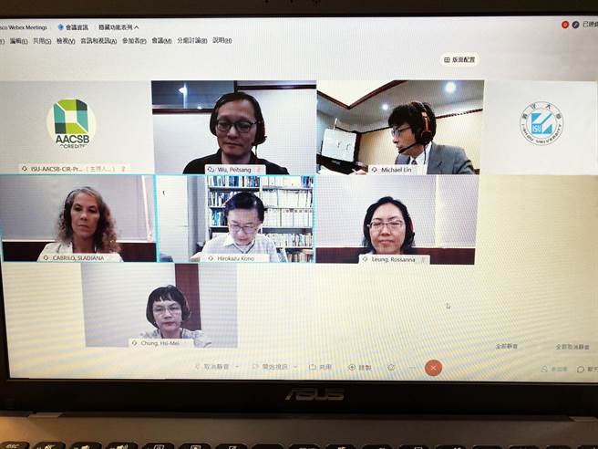 受疫情影响，今年AACSB认证以线上评鑑进行，义守大学从去年9月投入准备，再次获得国际肯定。(图／义守大学提供)