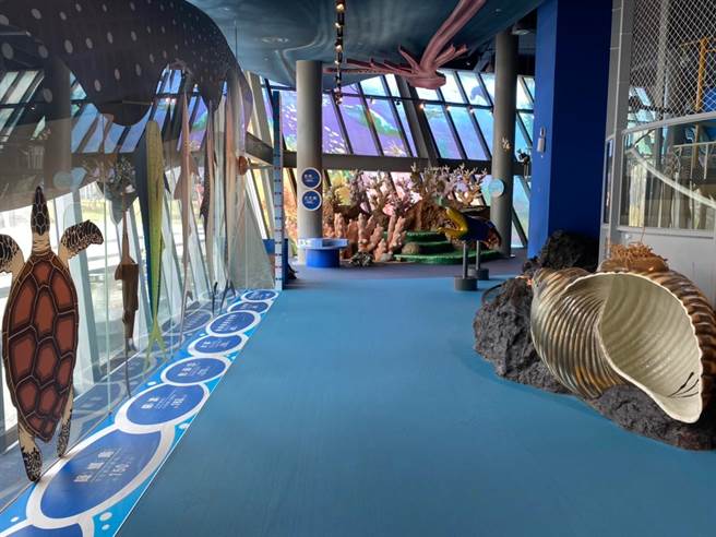 国立海洋科技博物馆主题馆常设展厅即日起开放参观。（国立海洋科技博物馆提供／陈彩玲基隆传真）
