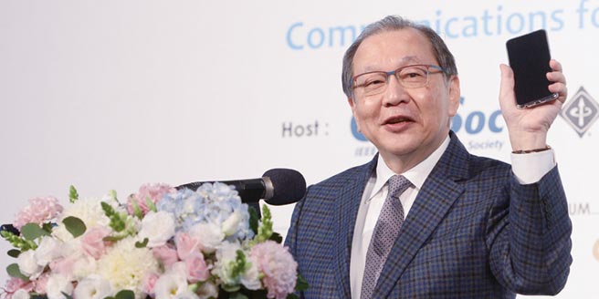 联发科执行长蔡力行先前表示，与品牌客户合作顺利。图／本报资料照片