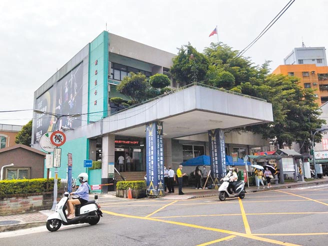 新北市树林区办公厅舍老旧，未来将改建为树林行政园区。（新北市都更处提供／陈慰慈新北传真）