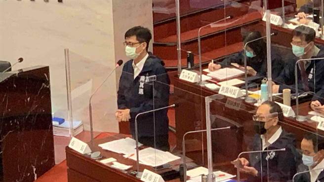 桃源区代表落水遭冲走，高雄市长陈其迈今曝最新抢救进度。（柯宗纬摄）