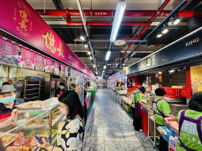 南门中继市场。（张颖齐摄）