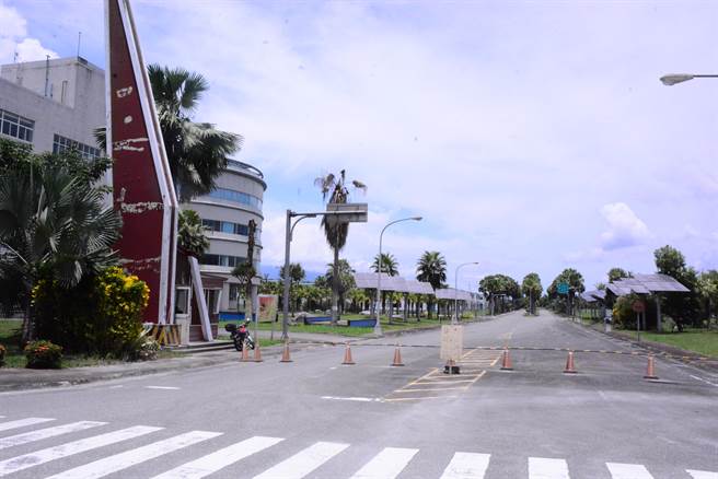 花蓮環保科技園區，長時間閒置。（王志偉攝）