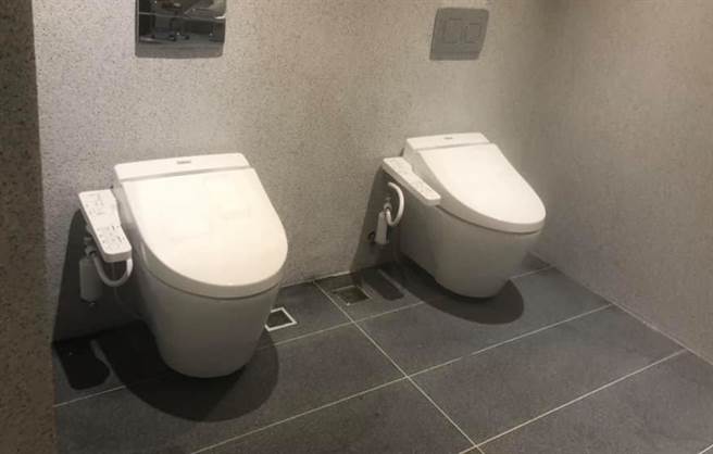 1名人妻日前到宜蘭發現某公廁同一空間出現2個馬桶，心想以後家中也要如此裝設，許多網友得知後表示夫妻互看彼此上廁所相當羞恥。（翻攝自臉書社團「房屋萬事通公社」）