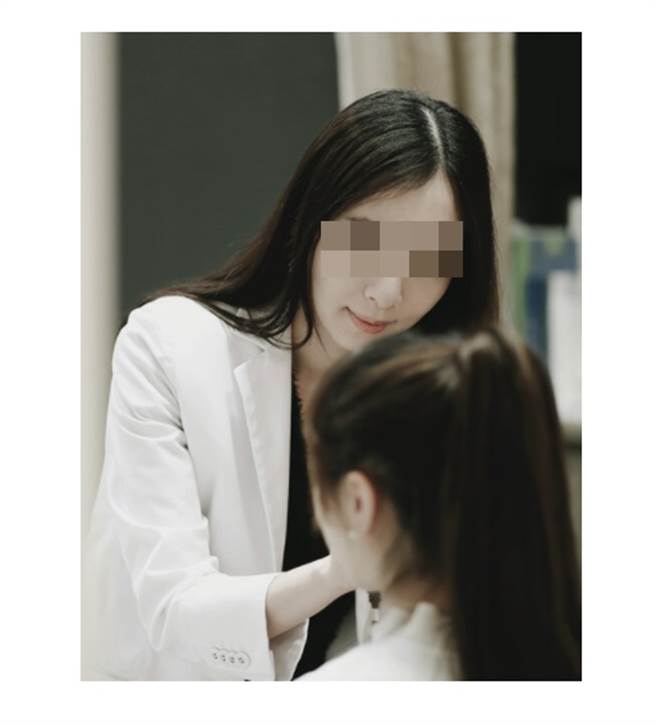 正宫气质出眾，外型不比许蓝方逊色。(翻摄诊所网页)