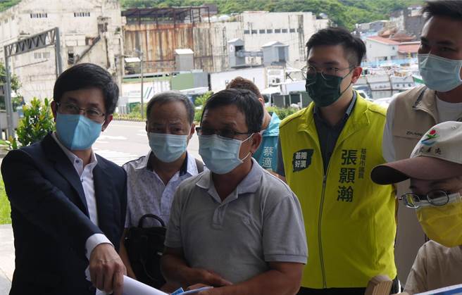 地方民代争取到2471万元，将一併改善港区道路问题。（立委蔡适应提供／陈彩玲基隆传真）