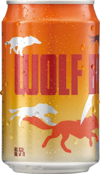 WOLF BEER 少年狼啤酒芳香爽口 台酒專為新世代打造的品牌
