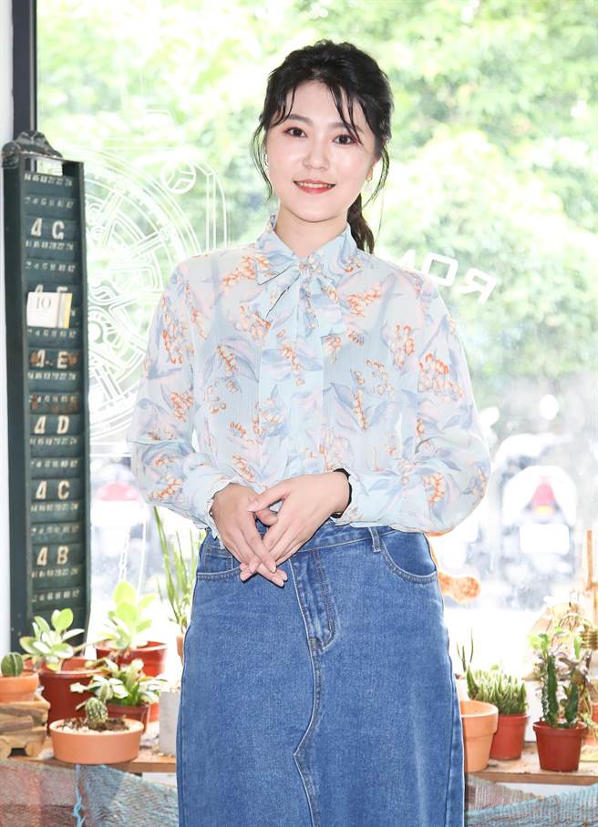 曹雅雯入围金曲8大奖，成绩亮眼。（陈俊吉摄）