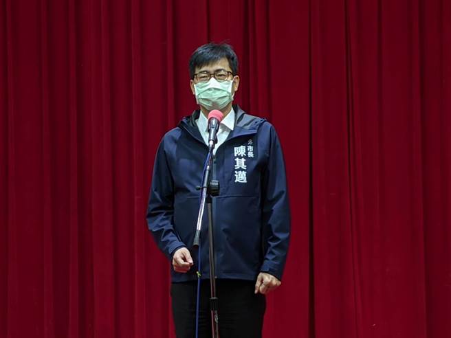 高雄巿长陈其迈。（曹明正摄）