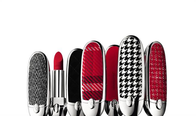 娇兰红宝之吻高订红丝绒唇膏。（图／品牌提供）