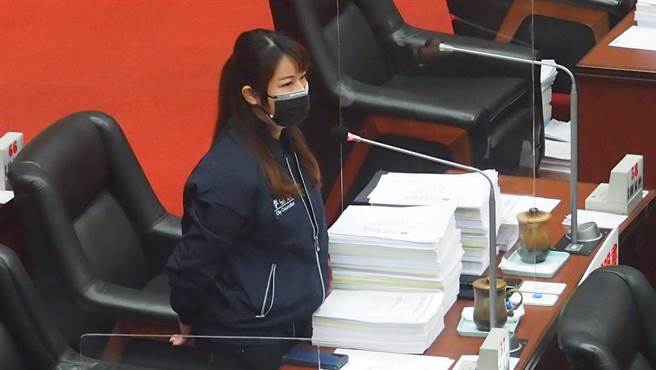 高雄巿议员李亚筑。（曹明正摄）