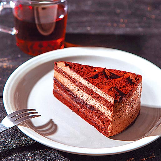 星巴克咖啡巧克力松露蛋糕，85元。（星巴克提供）