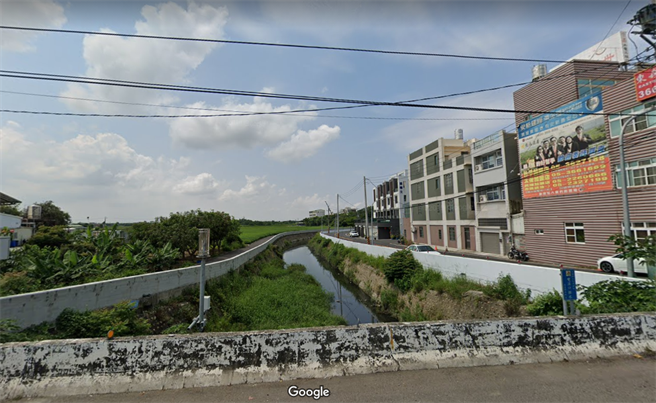 嘉義桂潭昔稱鬼仔潭，而桂潭於今日已不復見，剩下排水功能，可見路段則位於168縣道與157線道交會的潭墘橋。（翻攝Google Maps）
