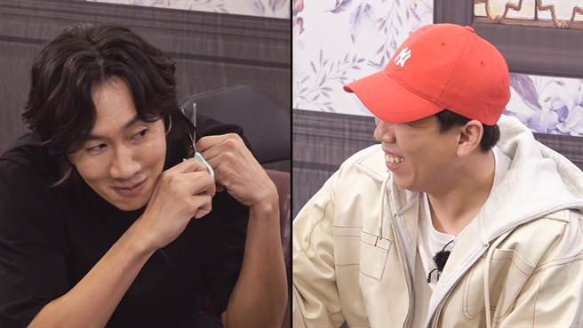 《RunningMan》李光洙为游戏断髮。(图/中天综合台提供)