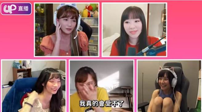 解婕翎与友人自爆身体敏感部位。（图／解婕翎Youtube）