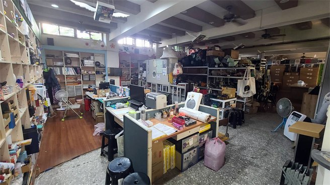 兰潭国小推广天文教育的现有室内空间不足。（嘉义市政府提供／张亦惠嘉市传真）