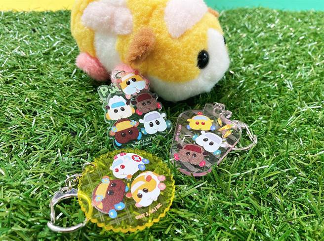 福福好创意成立的角色商品专卖店「mine mine」，本次推出一系列《PUI PUI 天竺鼠车车》周边商品。（新娱乐动漫特区提供）