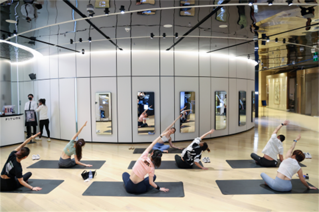 东奥过后，大陆推动全民健身计画也已经开始「动起来」。(新华社)