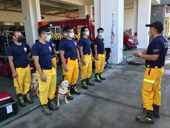 台南市特搜队拥有国内外救援丰富经验，以整装待命前往海地友邦救援。（台南市消防局提供／程炳璋台南传真）