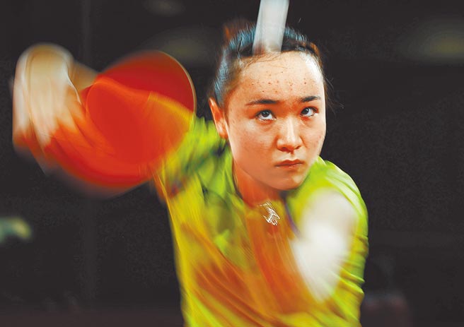 日本女桌好手伊藤美誠。（路透資料照片）