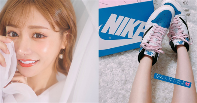 坐实暗黑界女鞋头！潮流女神「明日花绮罗」联名鞋抢先上脚，网上竟出现超高天价出售(图／JKF提供)