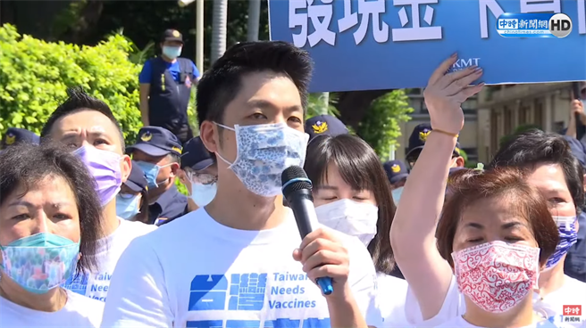 蔣萬安批行政院是現代版晉惠帝。（中時新聞網直播畫面）