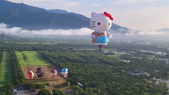 ▲到鹿野高台体验热气球升空的滋味。　图：臺东县政府╱提供
