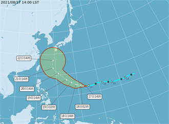 熱帶低壓恐大幅北轉 這天離台灣最近 發海警機率曝