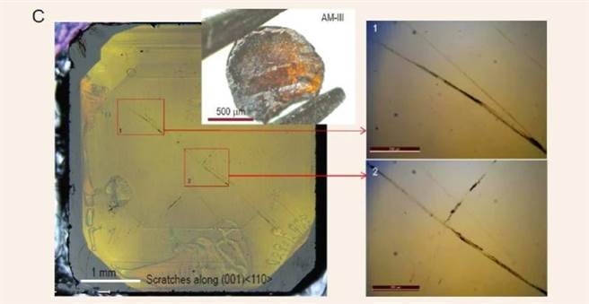 中国科学家发现如何制造出很硬的玻璃 甚至可以在钻石上留下痕迹（图／Zhang, et al., National Science Review, 2021）