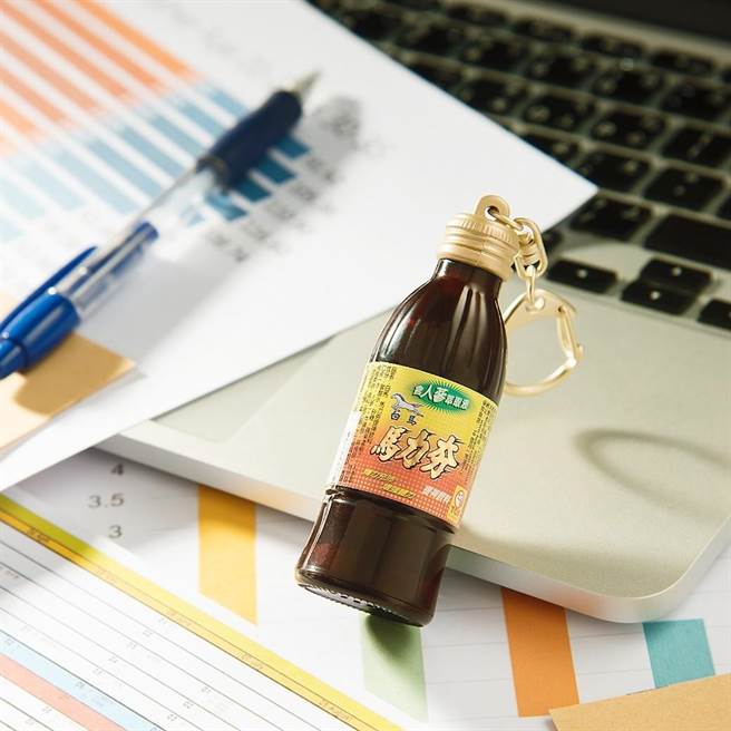 悠遊卡公司推出「白馬馬力夯3D造型悠遊卡」，嗶卡時還會發出廣告金句「不讓你睡！」。（悠遊卡公司提供）