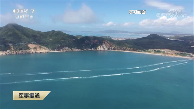 东部战区73集团军于7月展开的夺岛军演。翻摄央视军事报导