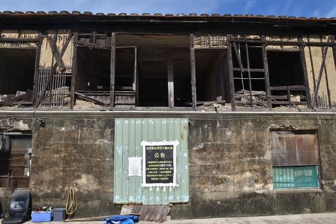 竹南泉松医院已由苗栗县政府定为县定古蹟。（谢明俊摄）