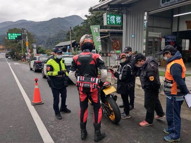 新北市北宜公路交通事故攀升，警方加强执法。（新北交大提供）