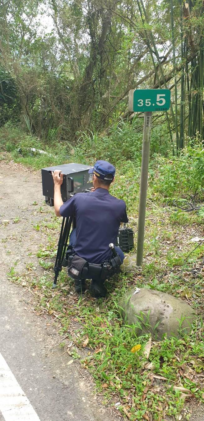 新北市北宜公路交通事故攀升，警方加强执法。（新北交大提供）