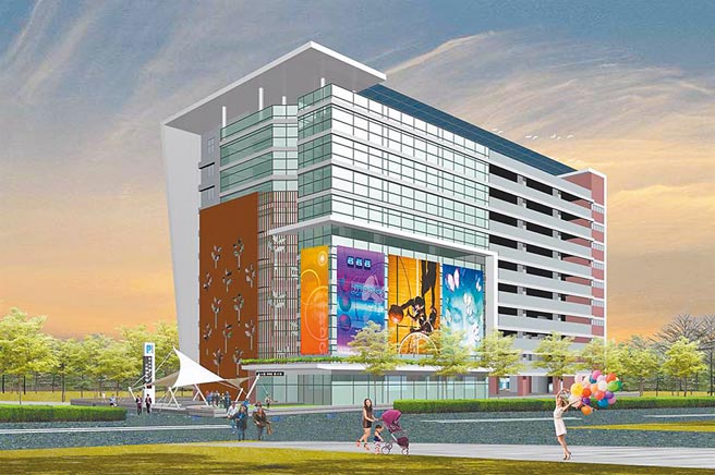 彰化市第二停车场BOT案，8月甄审结果，最优申请人是友联国际股份有限公司，也就是中友百货公司集团得标，计画投资25亿元。（彰化市公所提供示意图／吴敏菁彰化传真）