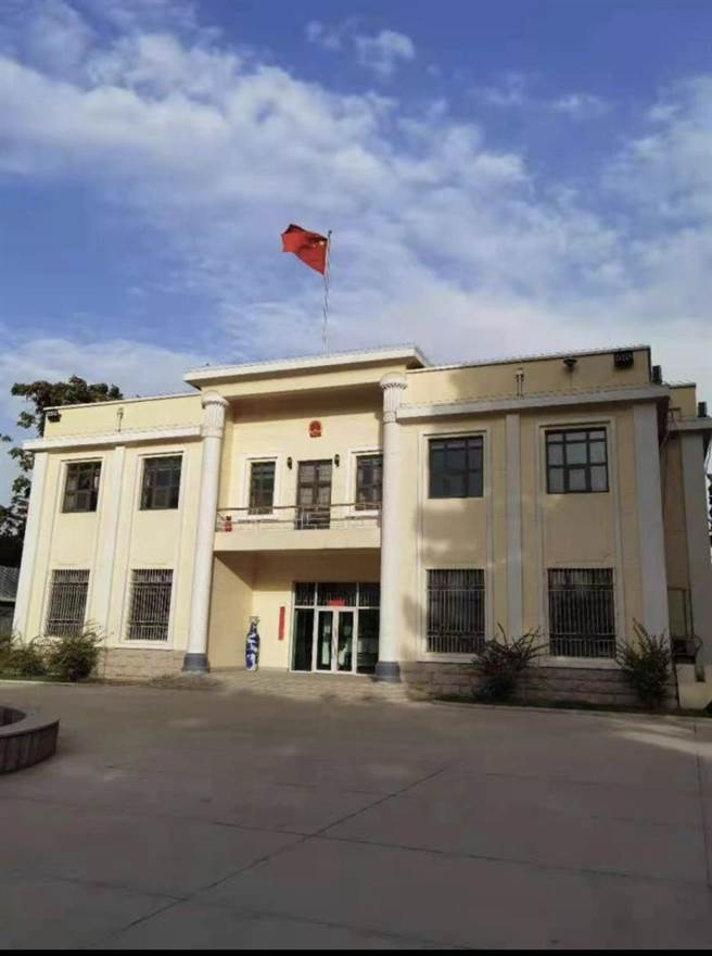 中国驻阿富汗使馆现况。取自环球时报
