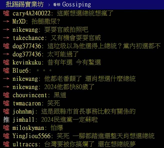 PTT网友发文。(图/翻摄自「批踢踢实业坊」)