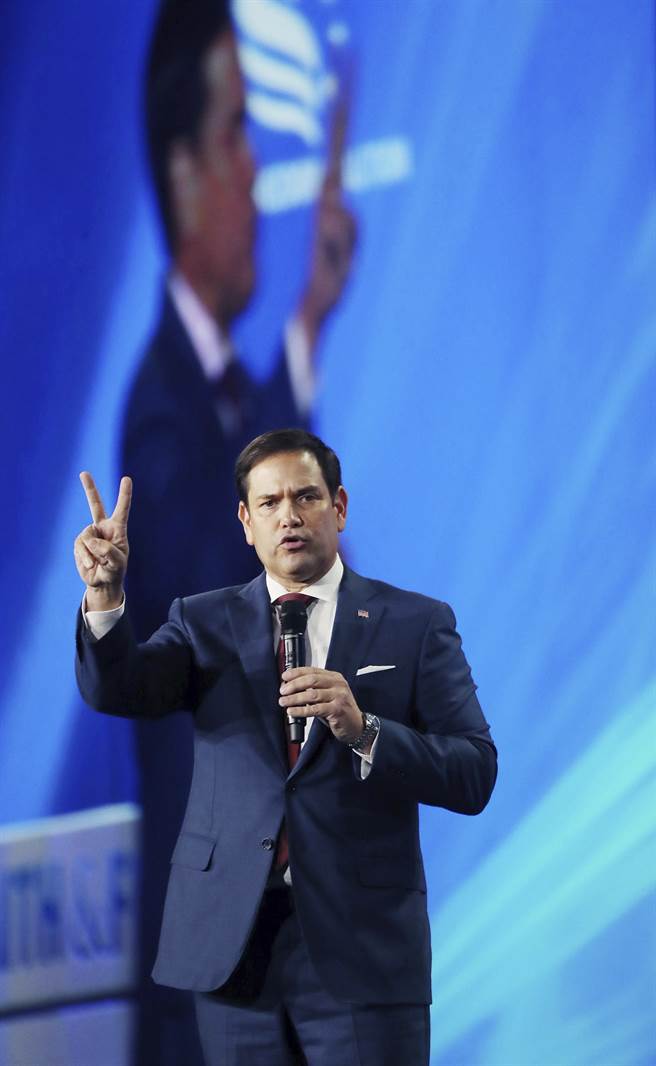 美國共和黨聯邦參議員盧比歐（Marco Rubio）(圖/美聯社)