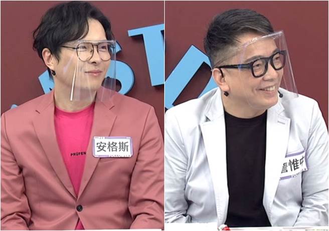 《小明星大跟班》邀請命理師(左)安格斯、(右)詹惟中。(圖／中天綜合台提供)