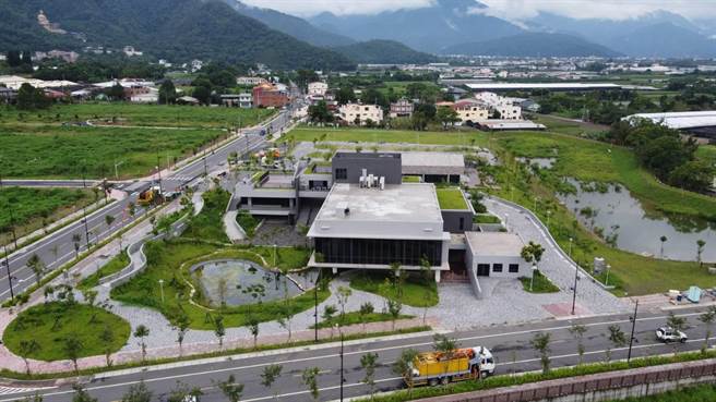 埔里镇福兴温泉开发案，公共设施已完成。（南投县政府提供／廖志晃南投传真）