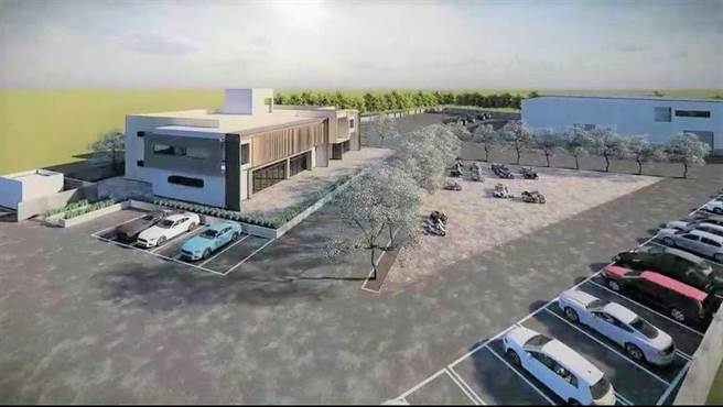 桃园市芦竹区新队部兴建费用约1.61亿，预计建造200坪办公厅舍及600坪资收贮存区。（桃园市政府环保局提供／陈梦茹桃园传真）