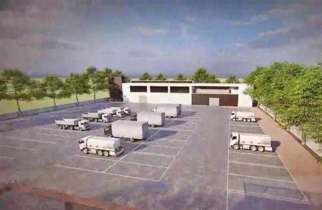 欲建造220坪办公厅舍及600多坪资收贮存场。（桃园市政府环保局提供／陈梦茹桃园传真）