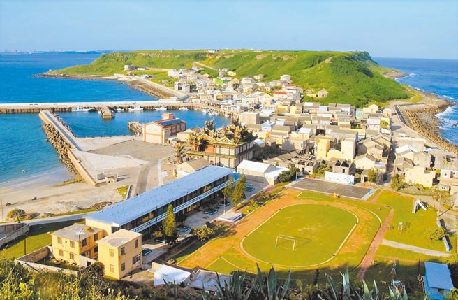 澎湖打造虎井屿「猫岛」新意象，营造浪漫海岛新风情。（陈可文摄）